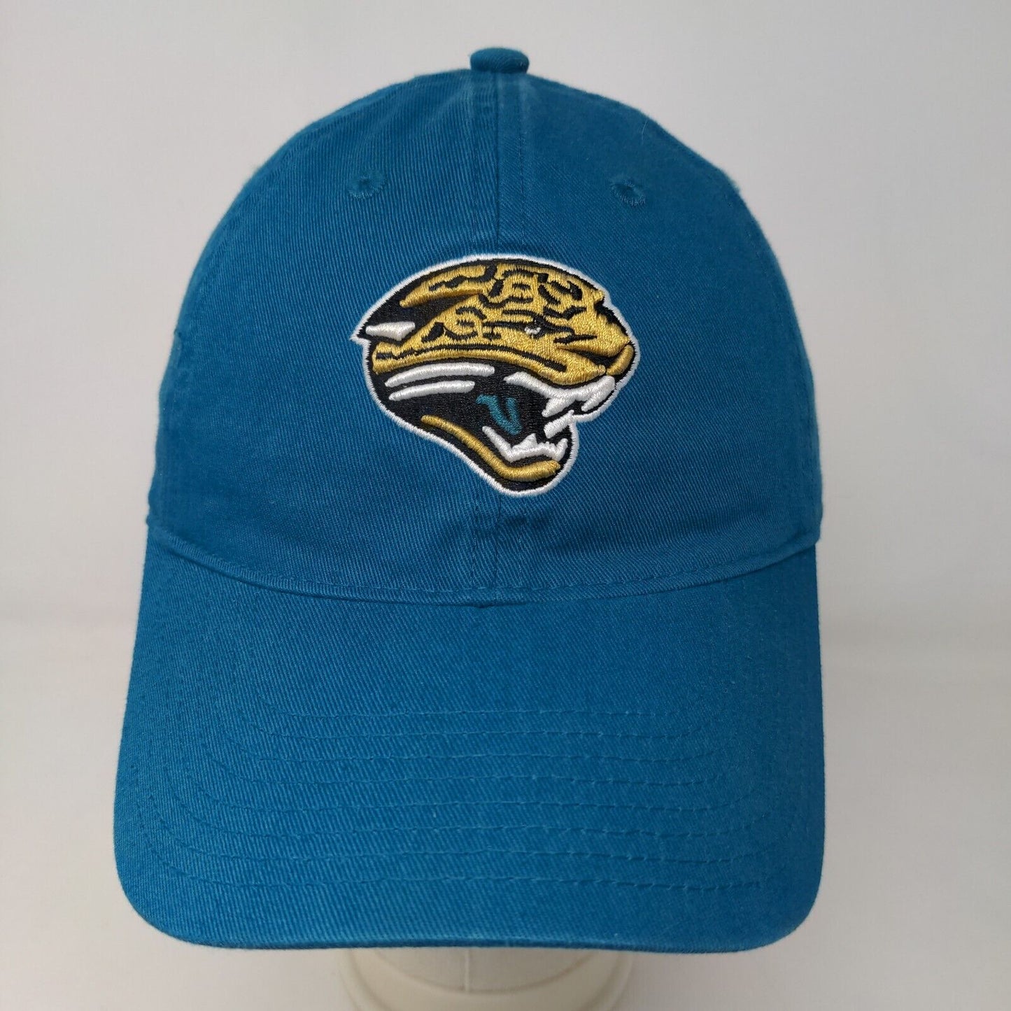 NFL Team Apparel Men's Slideback Hat Blue OSFA Jacksonville Jaguars Embroidered