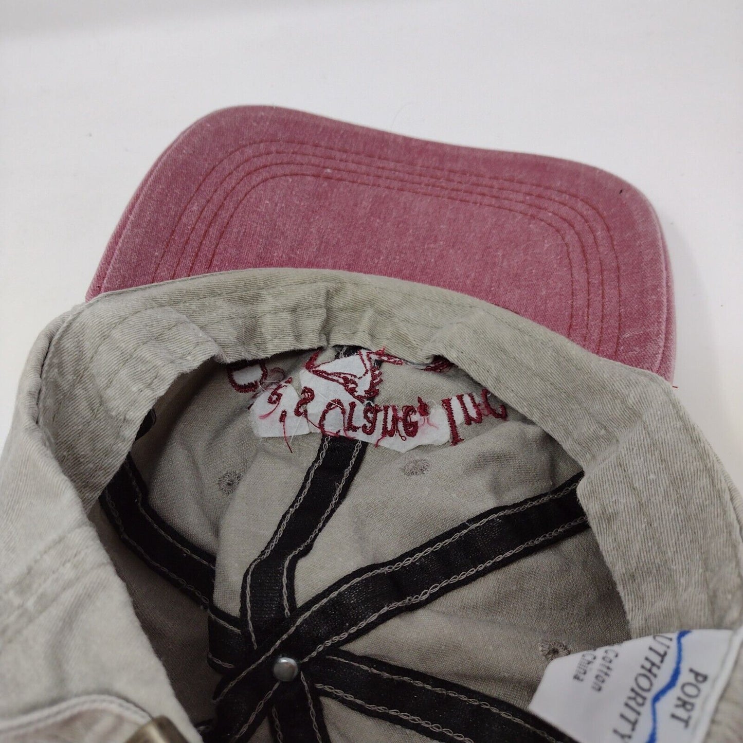 Dale's Crane Inc. Slideback Hat Multi OSFA Colorblock Port Authority