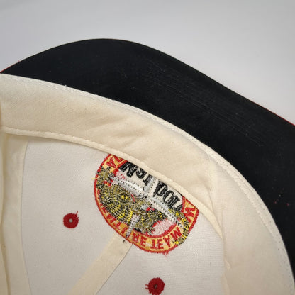 Habitat Industries Snapback Hat White Vintage Marlboro Adventure Team Lizard