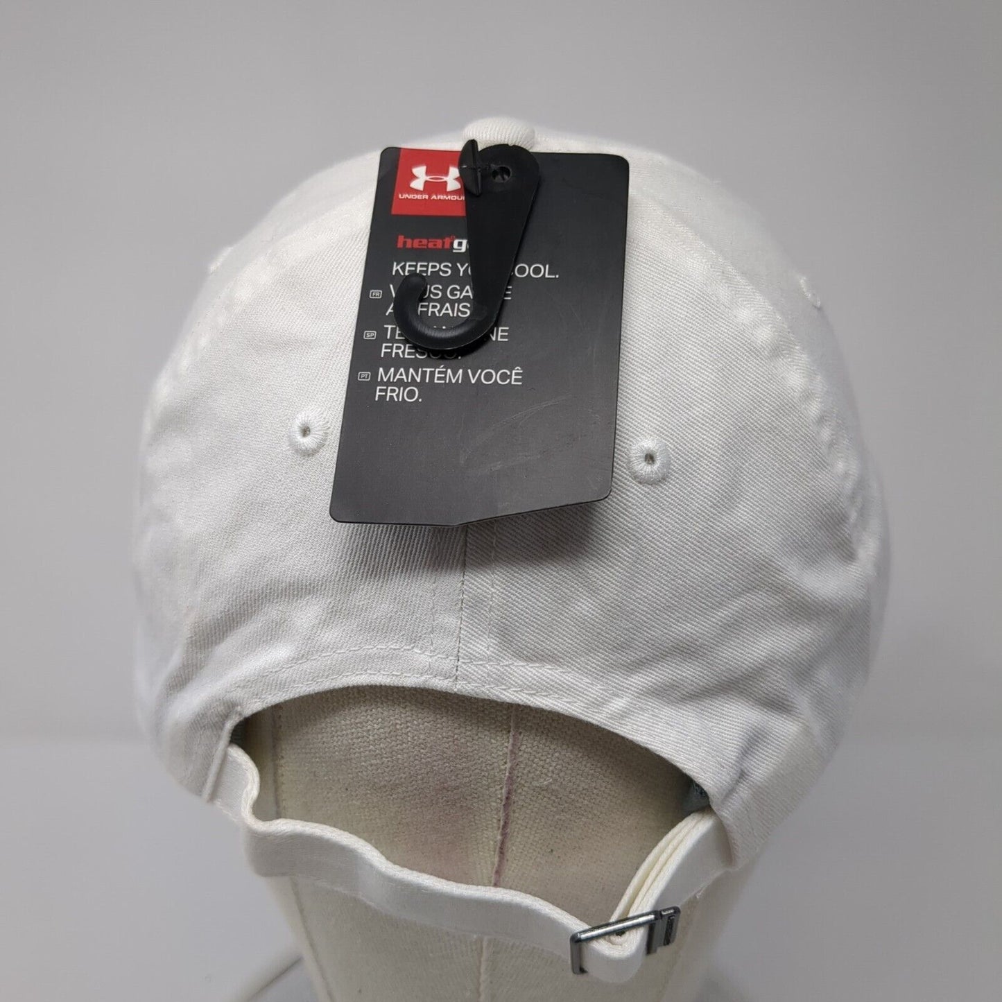 Under Armour HeatGear Women's Slideback Hat White One Size Free Fit