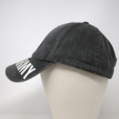 Eagle Crest US Army Gray Green Baseball Cap One Size Embroidered Globe Flag Hat