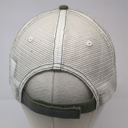 Race To Robie Creek Strapback Mesh Back Trucker Hat Gray One Size District