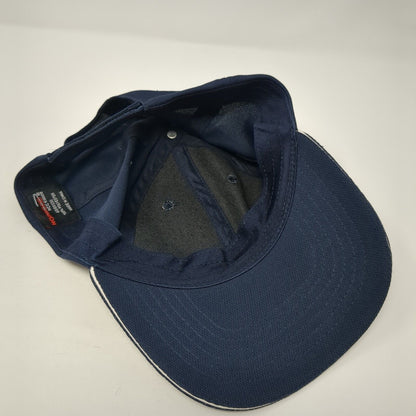 Norwood RCC Koozie Strapback Hat Blue OS Adjustable Vented Holes Blank Polyester