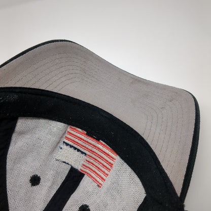 USA Flag Park Snapback Hat Black One Size Adjustable Top of the World