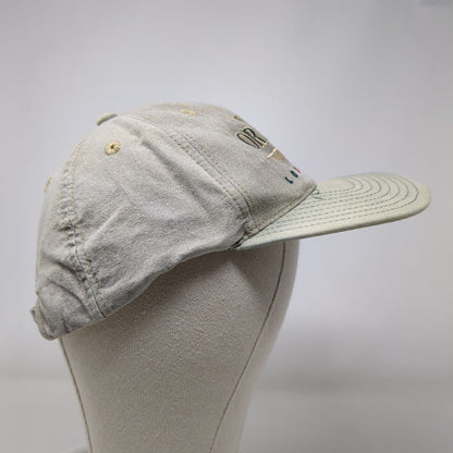 New Orleans Louisiana Strapback Hat Gray OSFA Embroidered 6 Panel