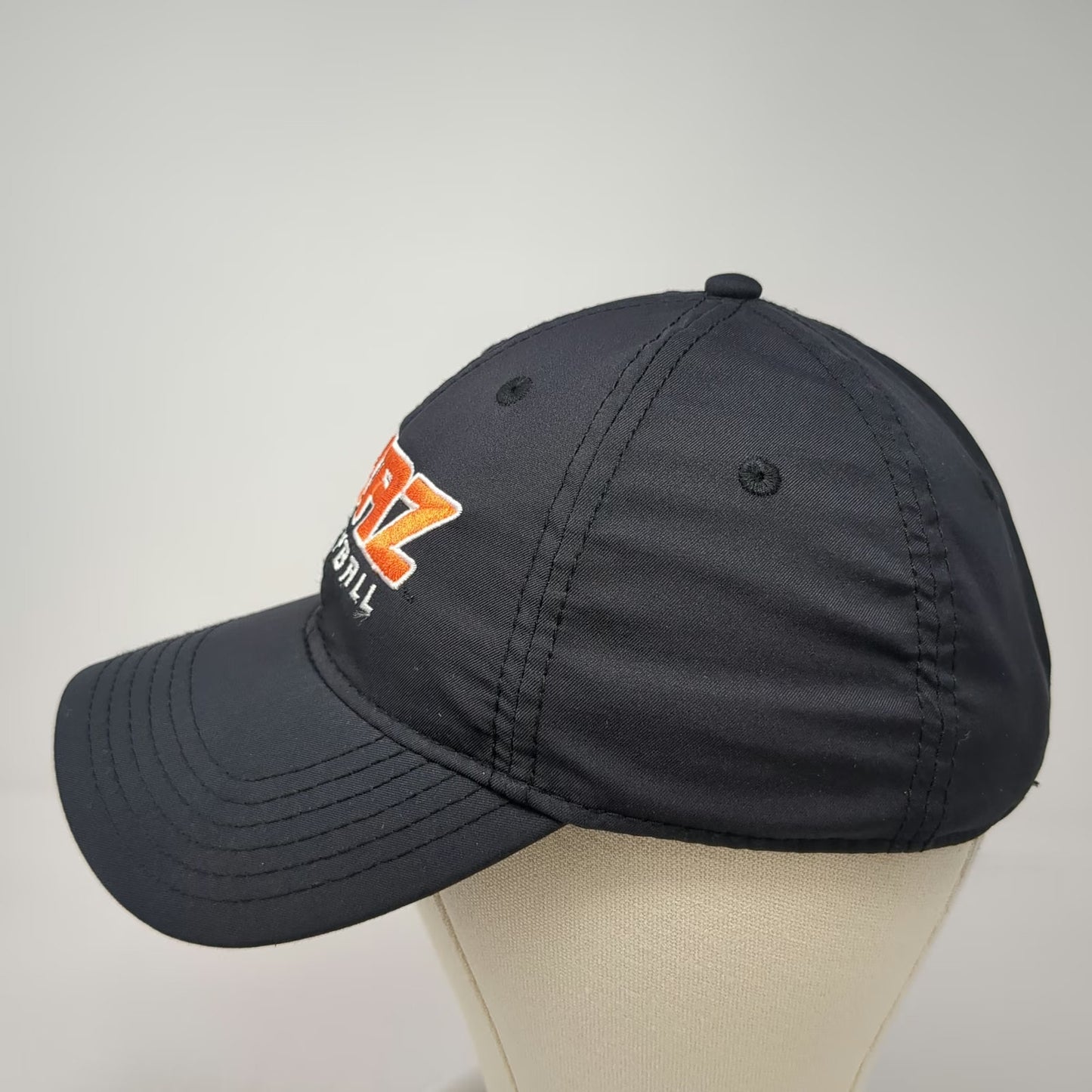 Legacy Athletic Baseball Cap Black One Size OUAZ Volleyball Slideback Strap Hat