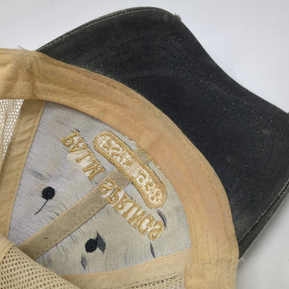 ESY Trucker Hat Gray One Size Mesh Back Snapback Palm Springs California 1938