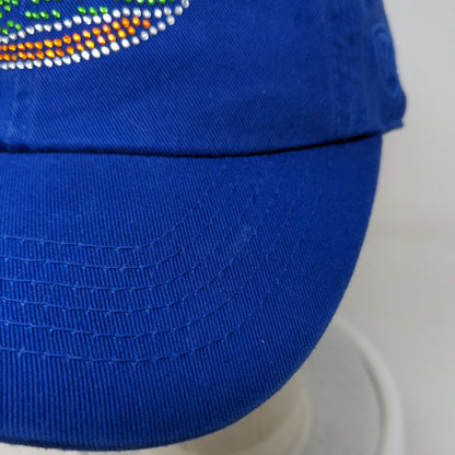 Florida Gators Women's Slideback Hat Blue OSFA Bling Rhinestones NCAA TOW