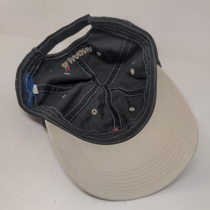 Drive Magna Strapback Hat Black OSFA Embroidered Port Authority