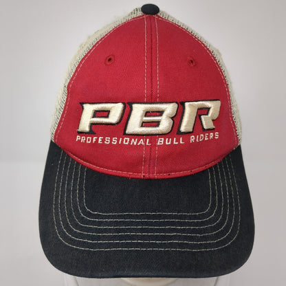 PBR Professional Bull Riders Strapback Trucker Hat Multicolor OS Adjustable Mesh