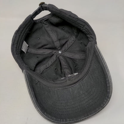 Plant Mom Slideback Hat Gray One Size Adjustable Embroidered 6 Panel Olivia Moss