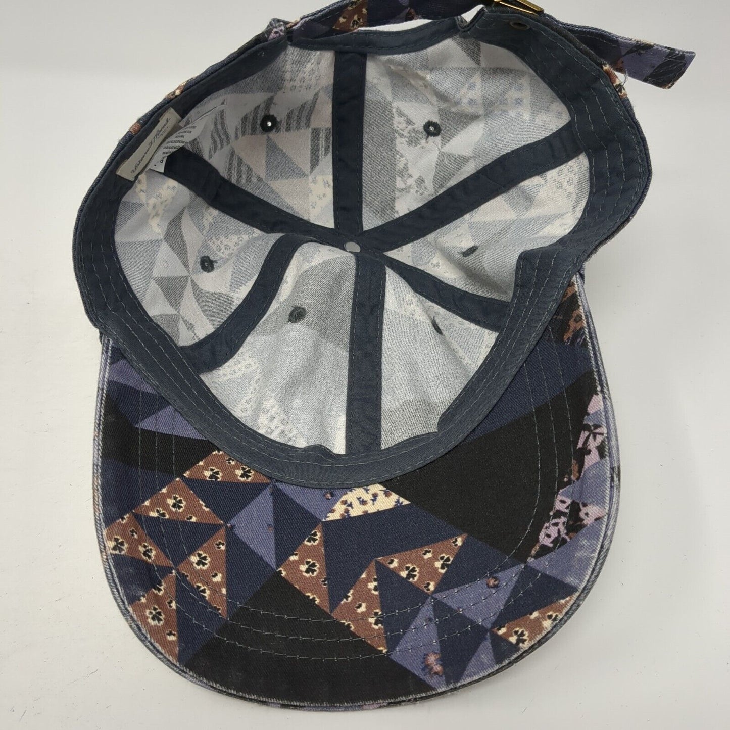 Universal Thread Slideback Hat Multicolor One Size Geometric Adjustable