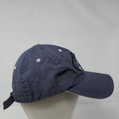 Pacific Way Cafe Slideback Hat Blue OSFA Embroidered Fahrenheit