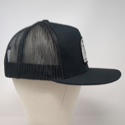 The Whosoevers Trucker Hat Black One Size Mesh Back Snapback Filthy Fishermen