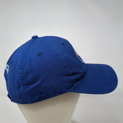 AIM Coach Strapback Hat Blue One Size Adjustable Embroidered Cap America