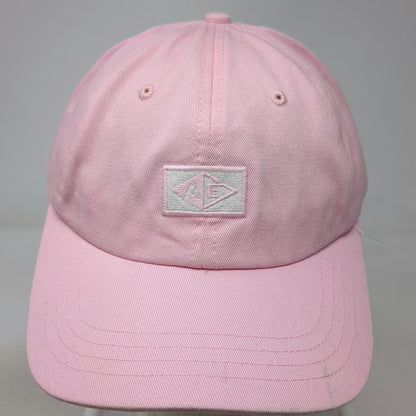 American Eagle AE Logo Pink OSFM Baseball Cap Adjustable Cotton Strapback Hat