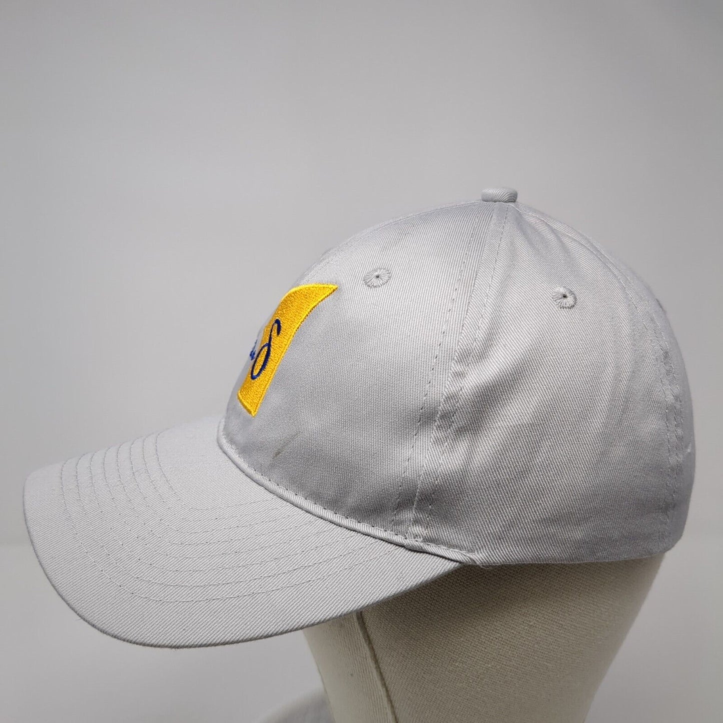 Sig Hecker Strapback Hat Gray One Size Embroidered Port & Company