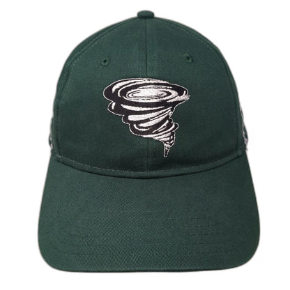 Victory Custom Chubbuck Cyclones Green One Size Cap Hat Tornado Stitching Detail