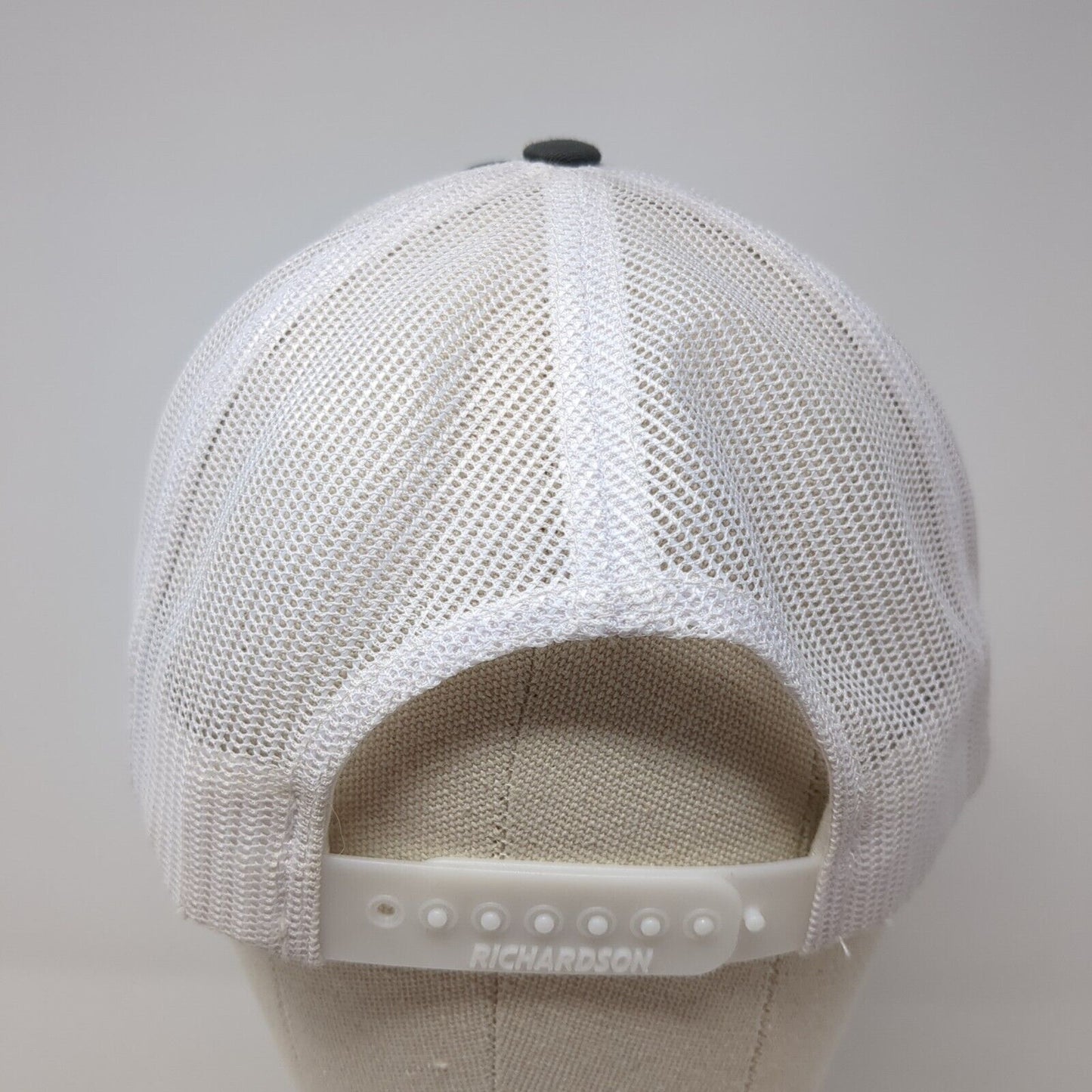 The Switchback Snapback Trucker Hat Gray OS Adjustable Mesh Back Richardson