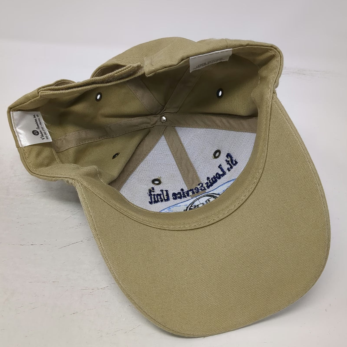 Western Associates Baseball Cap Beige One Size Union Pacific St Louis Team Hat