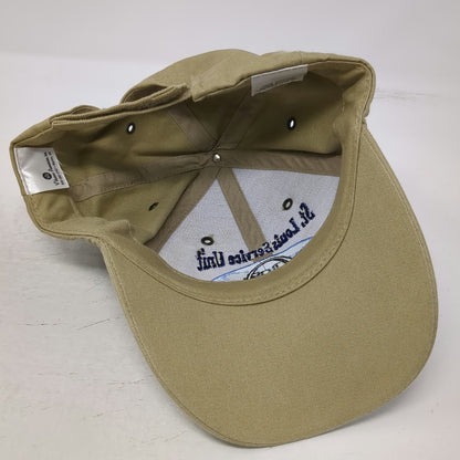 Western Associates Baseball Cap Beige One Size Union Pacific St Louis Team Hat