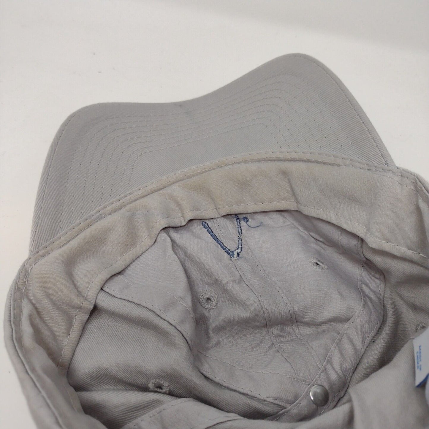Race To Robie Creek Strapback Hat Gray OSFA Embroidered Port & Company