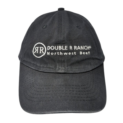 Double R Ranch Northwest Beef Slideback Hat Black One Size 6 Panel