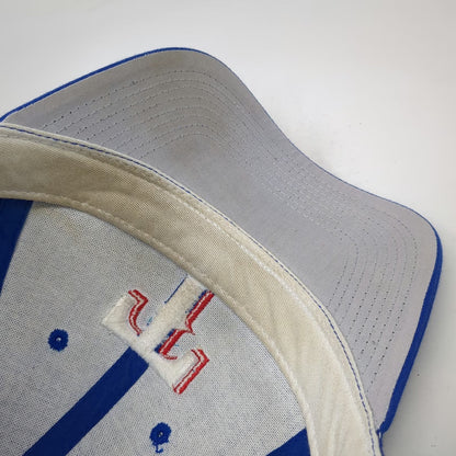 Texas Rangers MLB Outdoor Cap Snapback Blue OSFM White Red Logo Gray Brim Hat