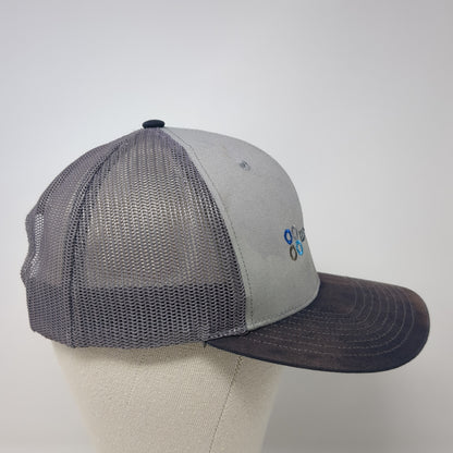 US Endo Partners Trucker Hat Gray One Size Adjustable Mesh Back Richardson