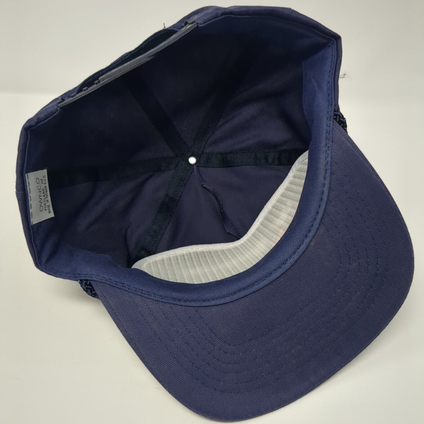 USF Reddaway Snapback Rope Hat Blue One Size Adjustable Embroidered
