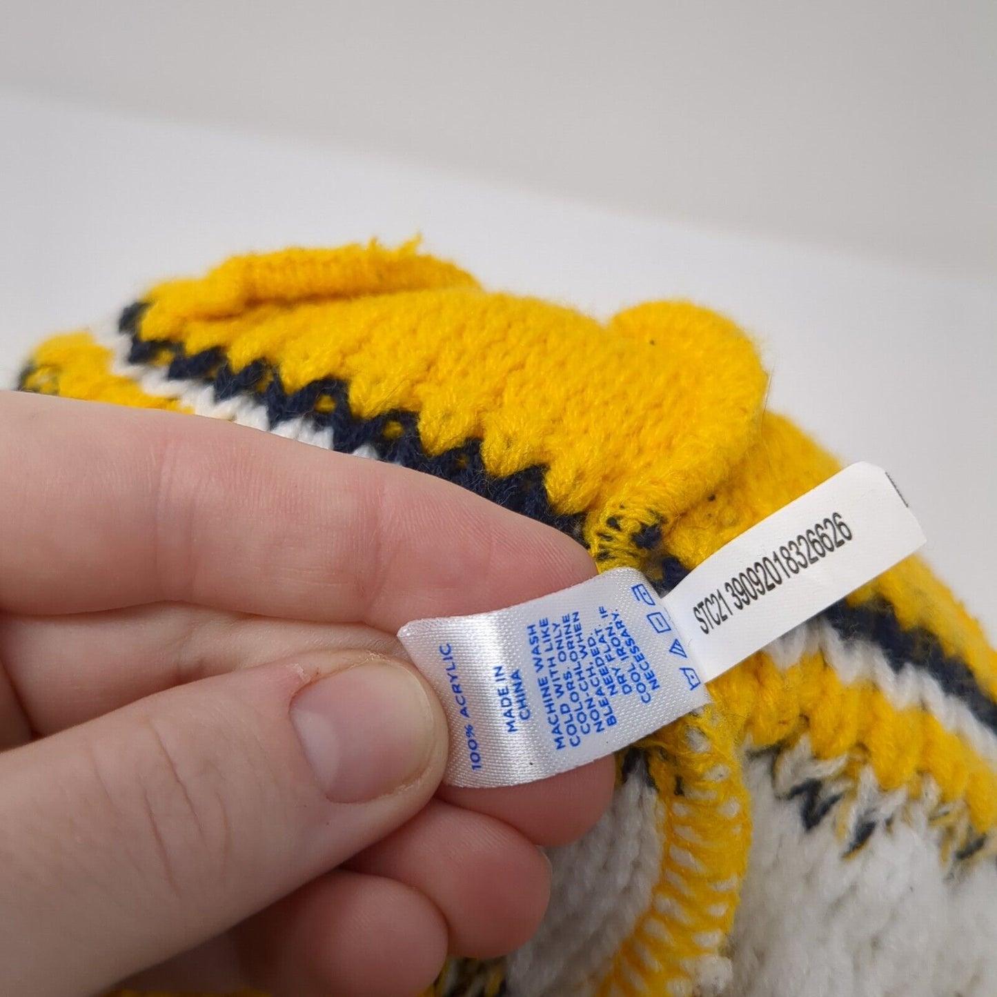 Mount Marty Knit Pom Pom Beanie Hat Multicolor One Size Sport-Tek