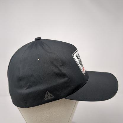 New Age Wraps Custom Vehicle Fitted Hat Black S/M Embroidered Flexfit Delta