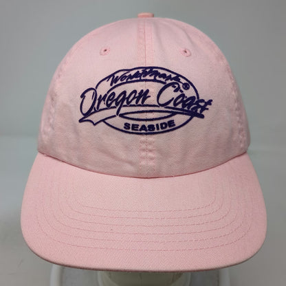 Oregon Coast Seaside Pink One Size Baseball Cap Slideback Cotton Graphic hat