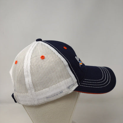 Reddaway Strapback Mesh Back Trucker Hat Blue One Size Cap America