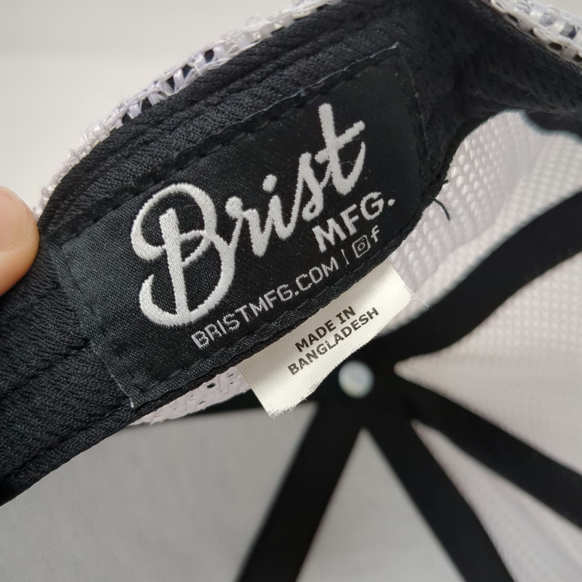 Brist Mfg. Trucker Hat Blue One Size Grand Teton Brewing Mountain Patch Mesh