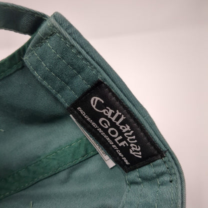 Callaway Golf Slideback Hat Green One Size Adjustable Embroidered