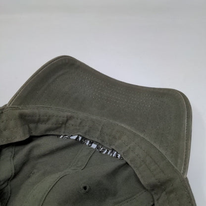 Ask Your Mother Slideback Hat Greenish-Brown One Size Embroidered