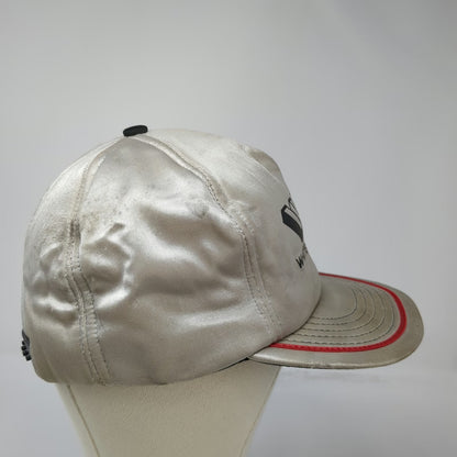 Adver-Togs 5 Panel Gray One Size White Farm Equipment Snapback Rope Hat