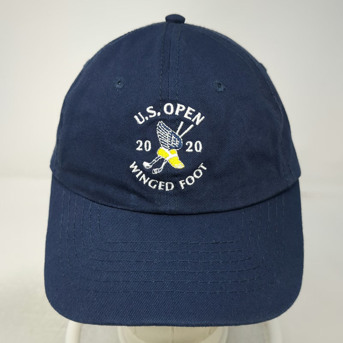 USGA Baseball Cap Blue One Size 2020 U.S. Open Winged Foot Member Slideback Hat