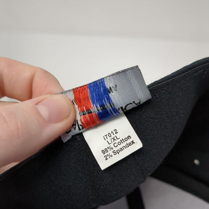 Patterson Mold And Tool Fitted Hat Black L/XL Embroidered 6 Panel Cap America