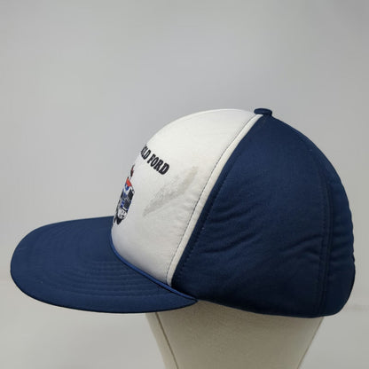 Dan Wiebold Ford Nampa Idaho Trucker Hat Blue One Size Snapback Truck Graphic