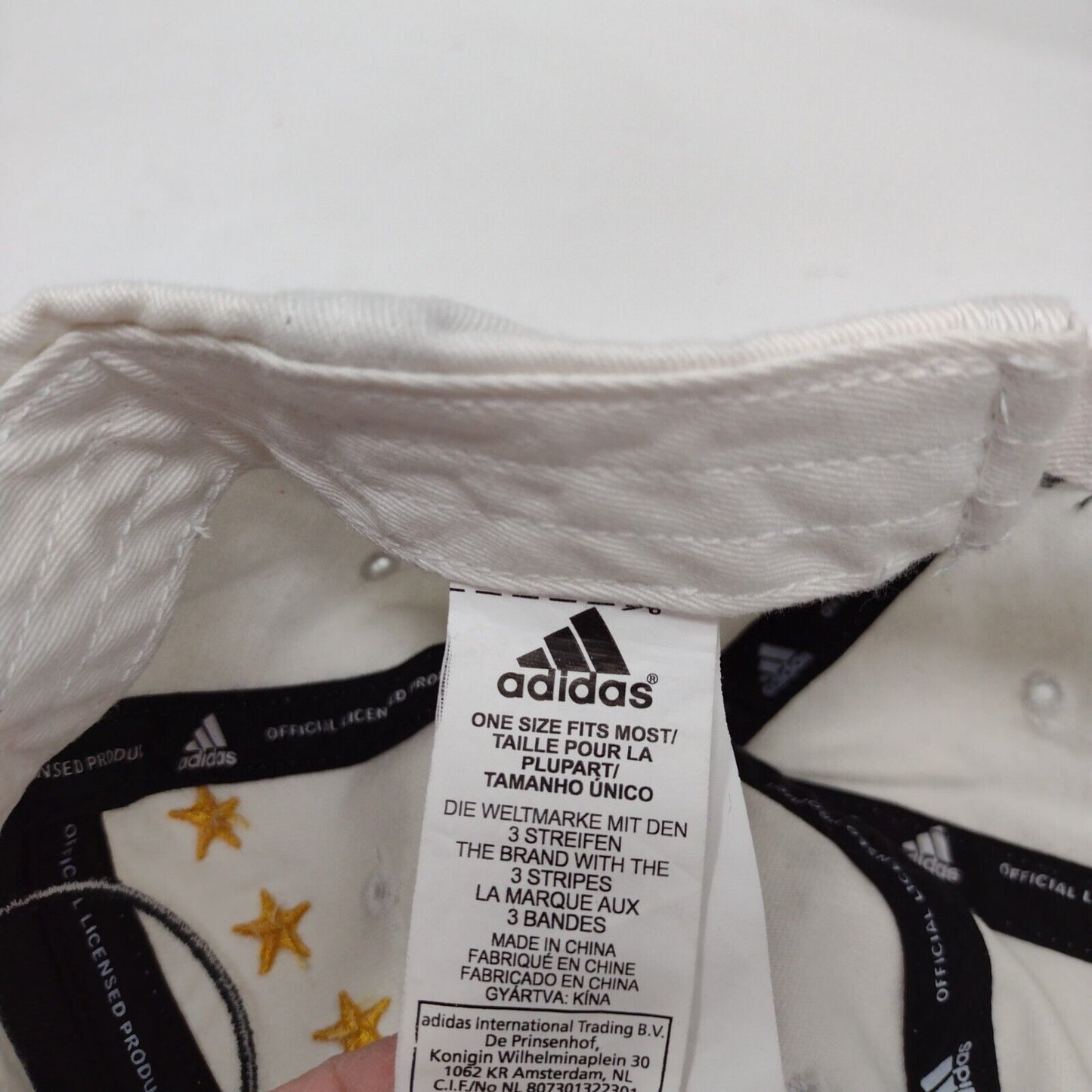 Deutscher Fussball Bund Slideback Hat Multi OSFM Embroidered Adidas