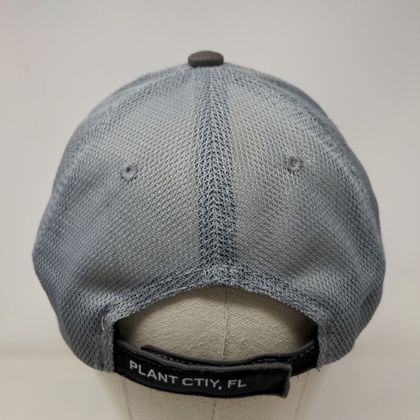 Chevrolet Stingray Strapback Mesh Back Trucker Hat Gray One Size 6 Panel