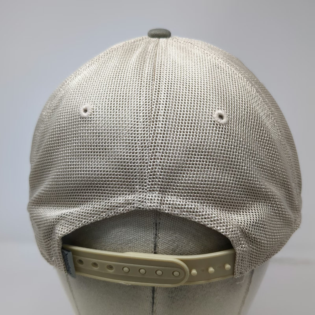 Imperial Trucker Hat Gray Beige One Size Mesh Back Snapback Sunriver Resort