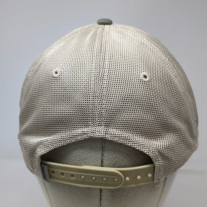 Imperial Trucker Hat Gray Beige One Size Mesh Back Snapback Sunriver Resort