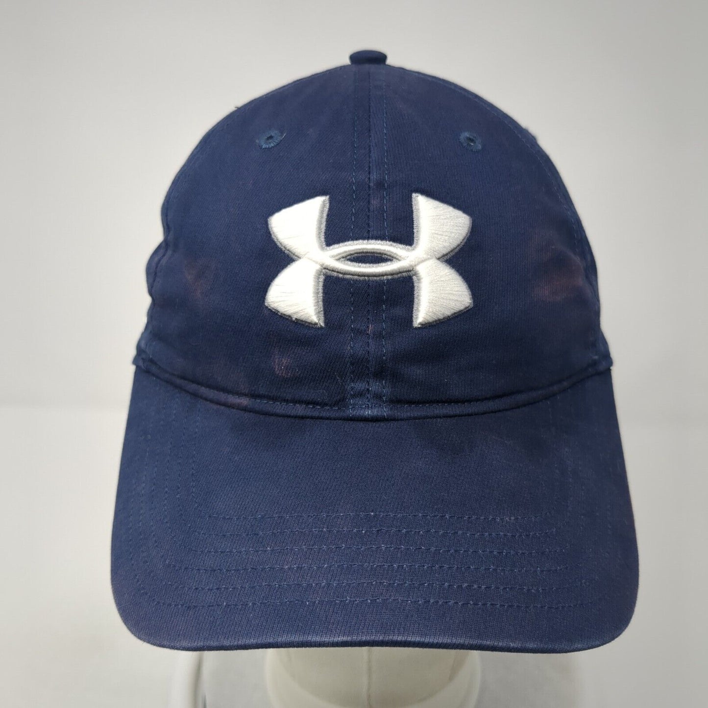 Under Armour Slideback Hat Blue One Size Adjustable Embroidered 6 Panel