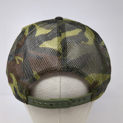Boats Hoes 24 Snapback Trucker Hat Camouflage OSFA Adjustable Mesh Back Otto