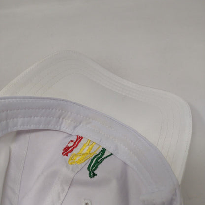 Drive Chip & Putt Strapback Hat White One Size Adjustable Embroidered Polyester