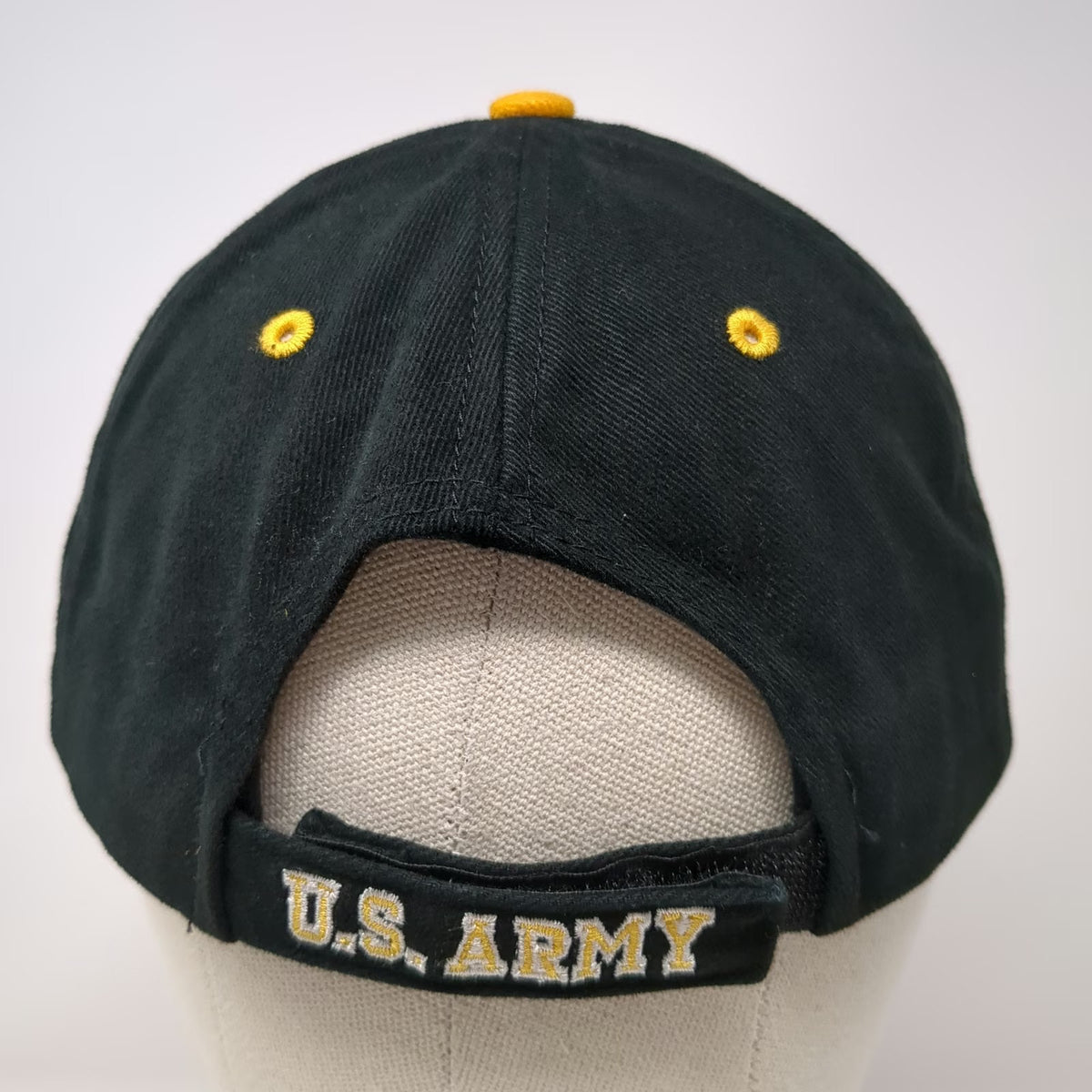 ML Caps Baseball Cap Black Yellow One Size US Army 25th Infantry Division Hat
