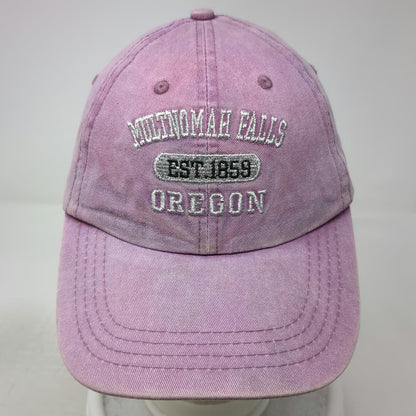 DIMCO Apparel Baseball Cap Pink One Size Multnomah Falls Oregon Est 1859 hat